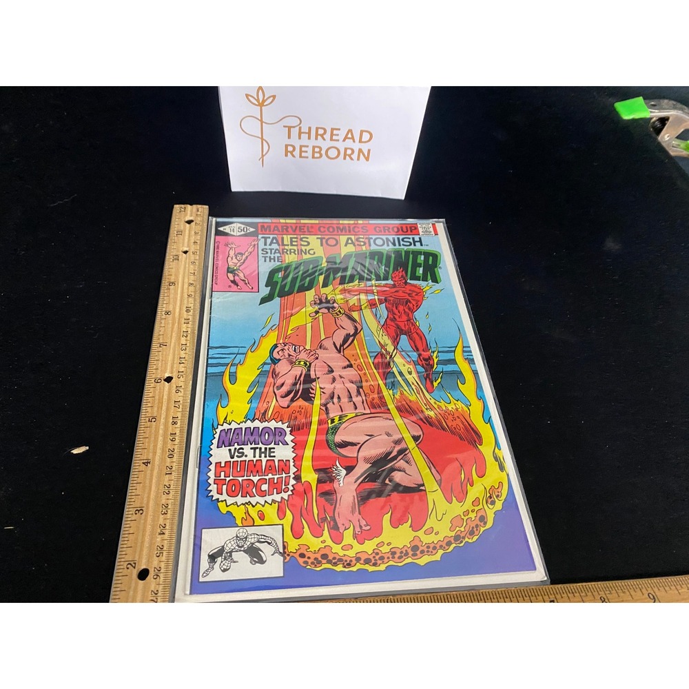 Tales to Astonish #100 Comic Book Marvel 1968 Sub Mariner vs Human Torch